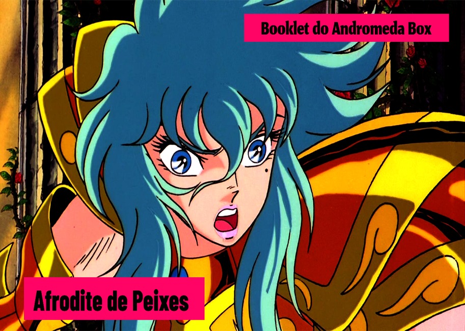 Os Cavaleiros Do Zodíaco - Cavaleiros De Ouro Afrodite De Peixes Anime 