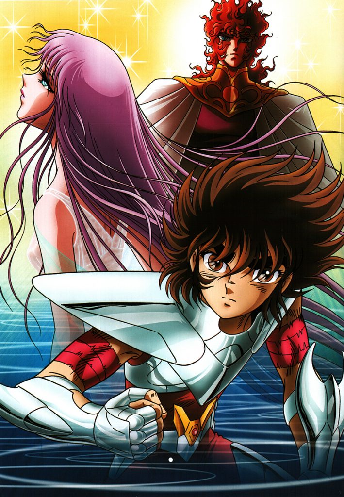 Entrevista da Mestra Michi Himeno — Saint Seiya Hikari: Shingo Araki & Michi Himeno Illustrations